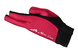 Перчатка Mezz Billiard Glove черно-красная