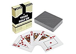 Карты для покера Texas Hold'em – черная рубашка