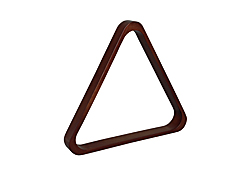 Треугольник Classic 57,2 мм дуб, темно-коричневый