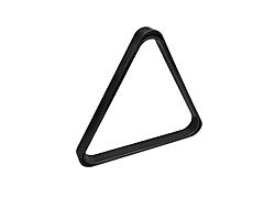 Треугольник Rus Pro 52,4 мм, черный, пластмассовый