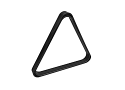 Треугольник Rus Pro 57,2 мм, черный, пластмассовый