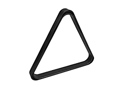 Треугольник Rus Pro 68 мм, черный, пластмассовый